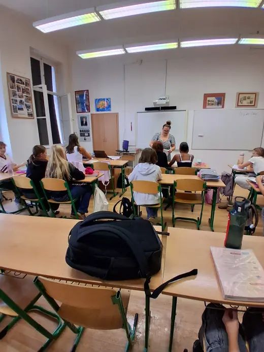 Žáci budou sledovat film